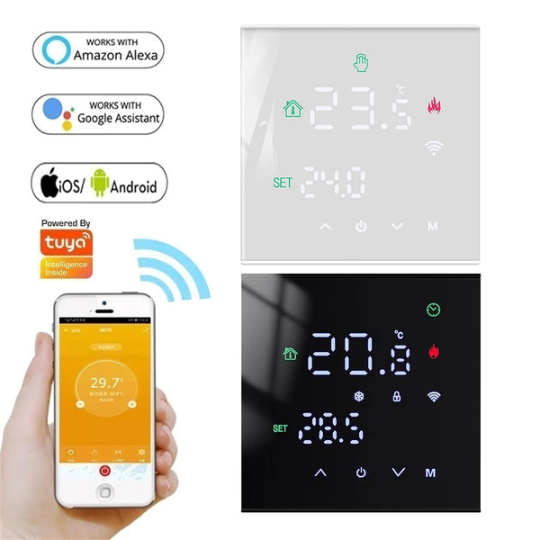 Smart Temperature Remote Controller Touch Screen for Water/Electric Floor/Gas Boiler
